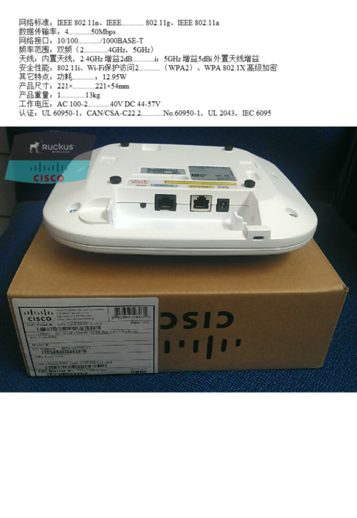 全新原装行货思科 AIR-SAP2602I-C-K9 无线胖AP 内置集成天线 深度解析